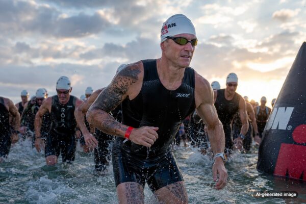 What The Ironman Swim Start Teaches You About Courage