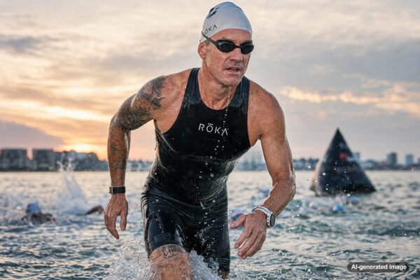 How The Open-Water Swim Sets The Tone For Race Day